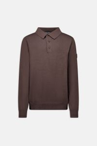 KNITWEAR POLO LONGSLEEVE