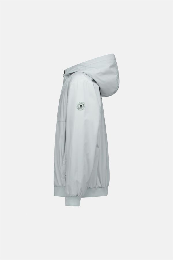 HOODED FOUR-WAY STRETCH JACKET
