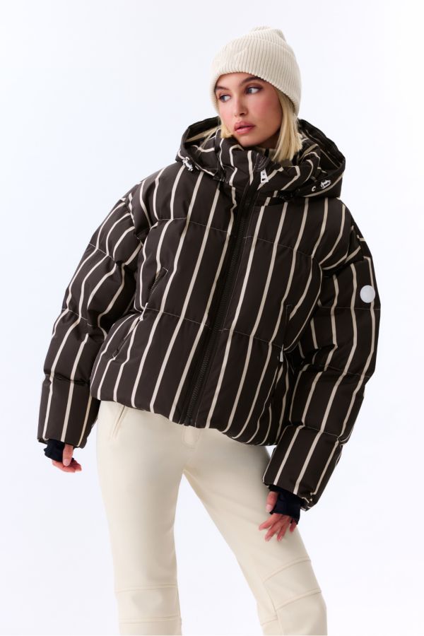 BIG PINSTRIPED SUN PEAKS JACKET