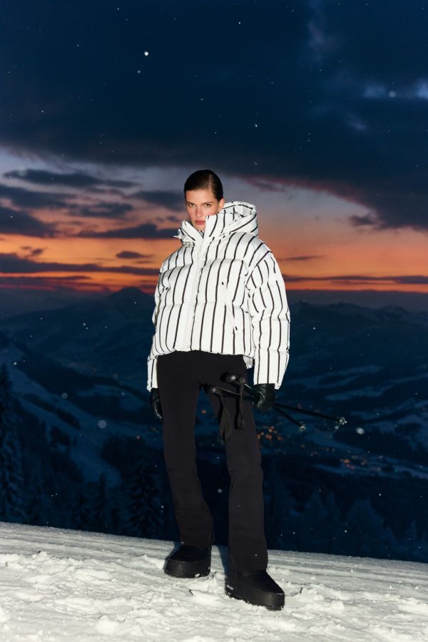 BIG PINSTRIPED SUN PEAKS JACKET