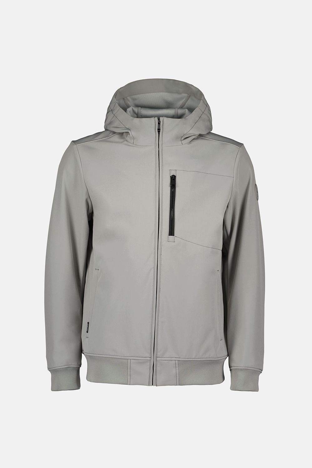 HOODED JACKET SOFTSHELL CONTRAST STIT