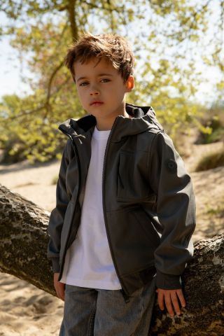 HOODED JAVI SOFTSHELL JACKET