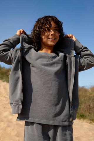 DYED SHORT SWEAT PANTS