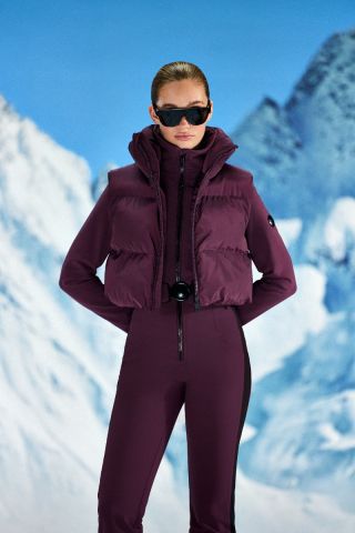 CROPPED BODYWARMER