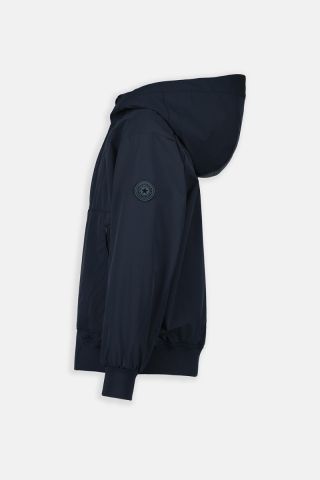 HOODED FOUR-WAY STRETCH JACKET