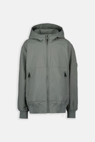 HOODED FOUR-WAY STRETCH JACKET