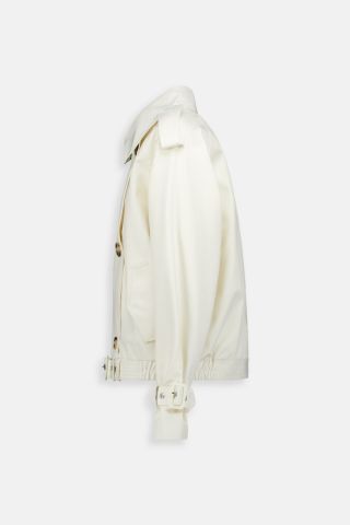 CROPPED TRENCHCOAT
