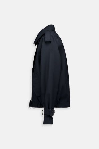 CROPPED TRENCHCOAT