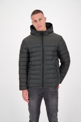 HOODED PADDED JACKET