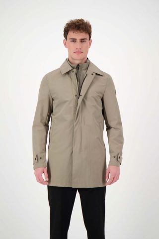 CRINKLE TRENCHCOAT
