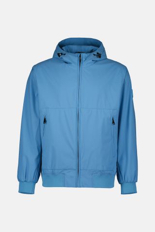 HOODED FOUR-WAY STRETCH JACKET