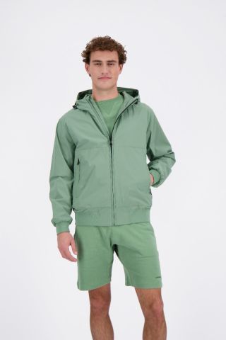 HOODED FOUR-WAY STRETCH JACKET