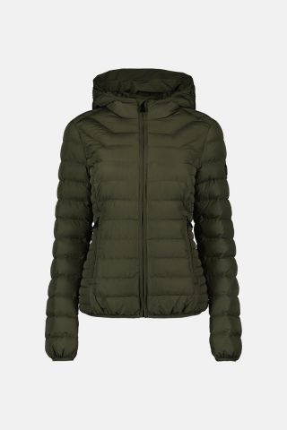 HOODED PADDED JACKET