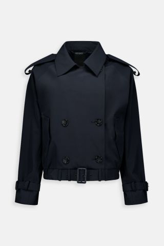 CROPPED TRENCHCOAT