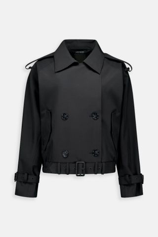 CROPPED TRENCHCOAT