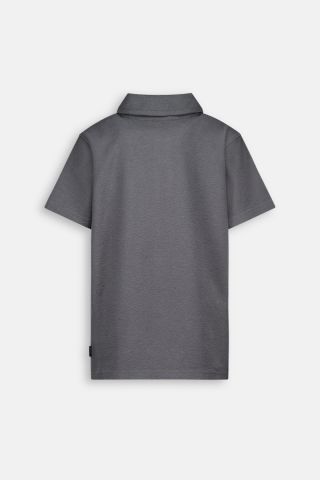 WOVEN POLO SHIRT