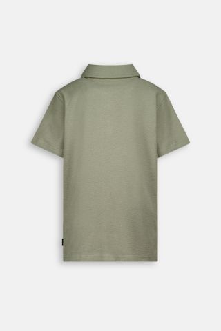 WOVEN POLO SHIRT