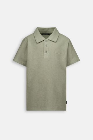 WOVEN POLO SHIRT