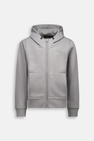 BASIC HOODED ZIP VEST
