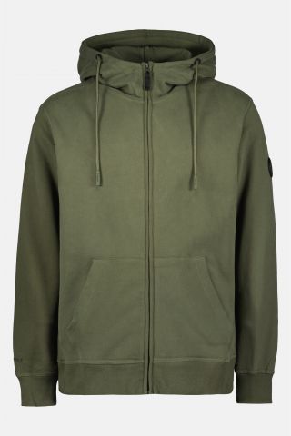 HOODED ZIP VEST