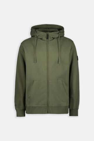 HOODED ZIP VEST