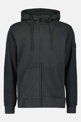 HOODED ZIP VEST