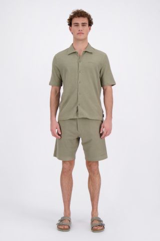 WOVEN SHORT SLEEVE SHIRT