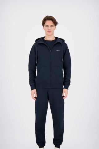 BASIC HOODED ZIP VEST