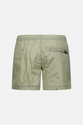 WAXED CRINCLE SWIMSHORT