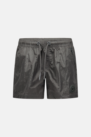 WAXED CRINCLE SWIMSHORT