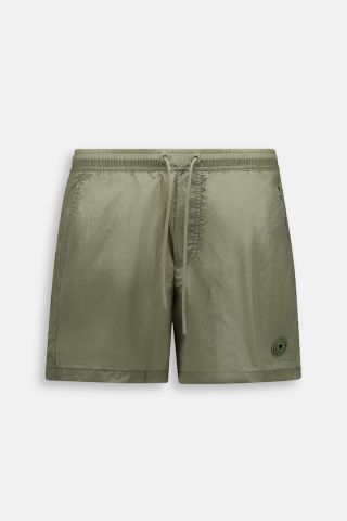 WAXED CRINCLE SWIMSHORT