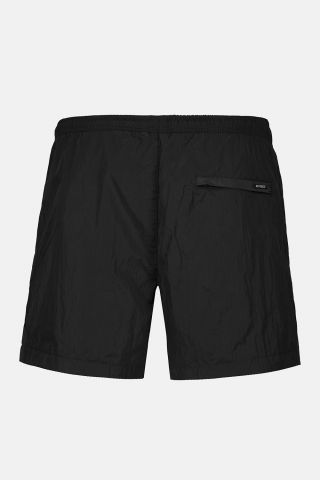 WAXED CRINKLE FABRIC SWIMSHORT