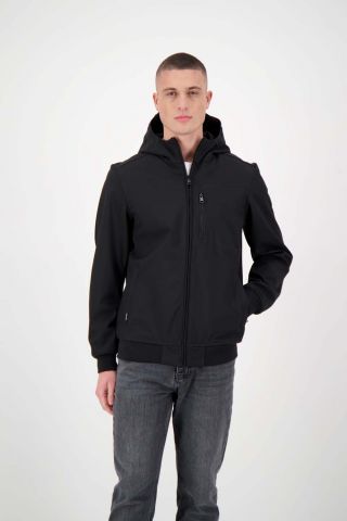 HOODED JACKET SOFTHELL CONTRAST STIT