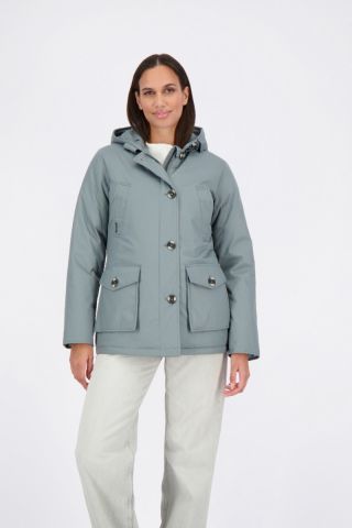 4 POCKET PARKA HERRINGBONE