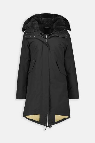 DOUBLE ZIP FISHTAIL PARKA