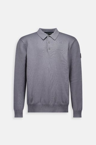 KNITWEAR LONGSLEEVE POLO 