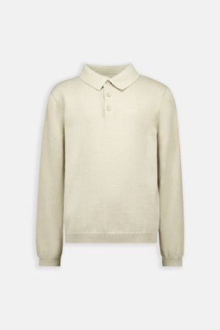 KNITWEAR POLO LONG SLEEVE
