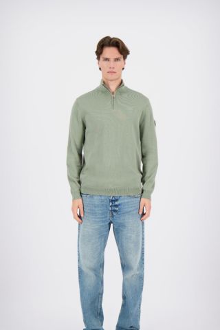 KNITWEAR QUARTER ZIP