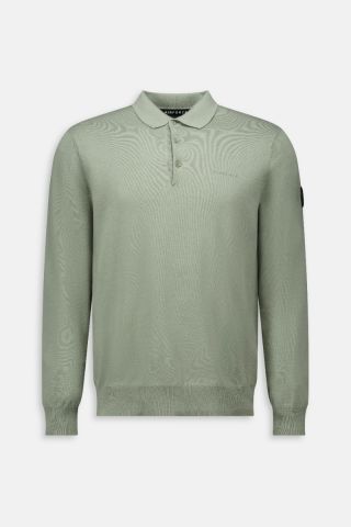 KNITWEAR LONGSLEEVE POLO 