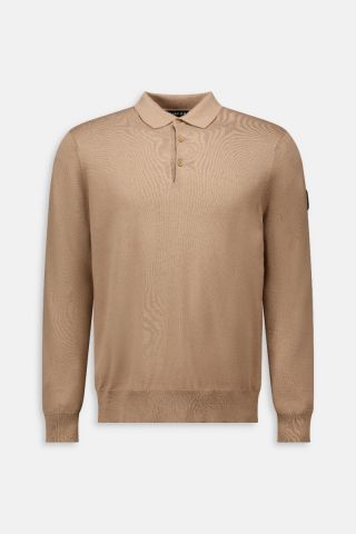 KNITWEAR LONGSLEEVE POLO 