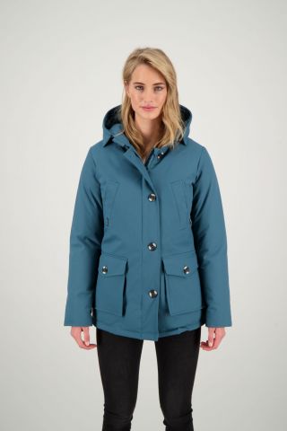 4 POCKET PARKA HERRINGBONE