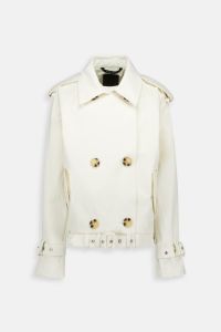 CROPPED TRENCHCOAT