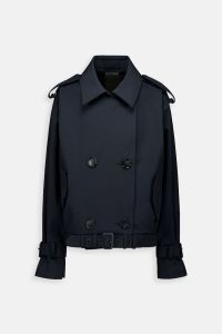 CROPPED TRENCHCOAT