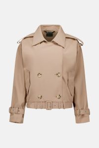 CROPPED TRENCHCOAT