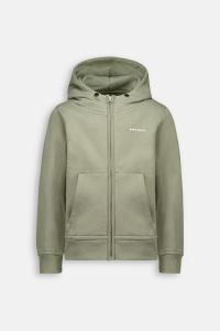 BASIC HOODED ZIP VEST