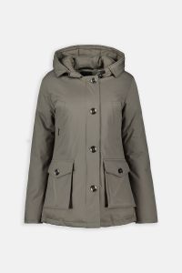 4 POCKET PARKA HERRINGBONE