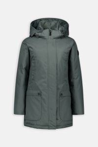 SLIMFIT PARKA HERRINGBONE