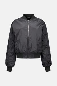 WAXED CRINCKLE JACKET BOMBER