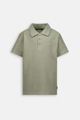 WOVEN POLO SHIRT