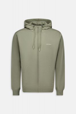 BASIC HOODED ZIP VEST